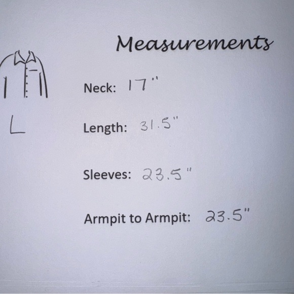 Haggar Men’s Large Black and Gray Plaid Button-Up Shirt Long Sleeve Polyester - Picture 4 of 4